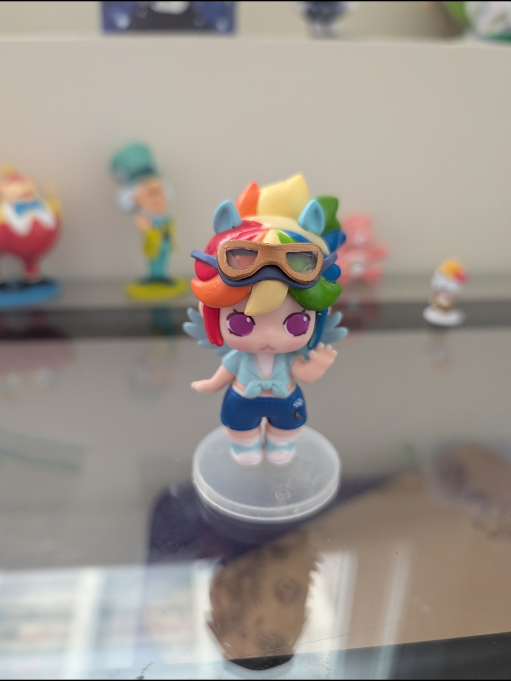Rainbow Dash figure  MART × My Little Pony: Leisure Afternoon